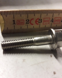 Hexagon flange bolt M 6x 30 DIN 6921 SST